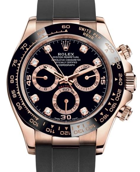 rolex daytona rose gold rubber